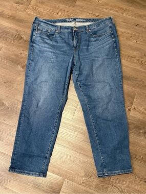 torrid Blue Mid-Wash Straight Leg Jeans